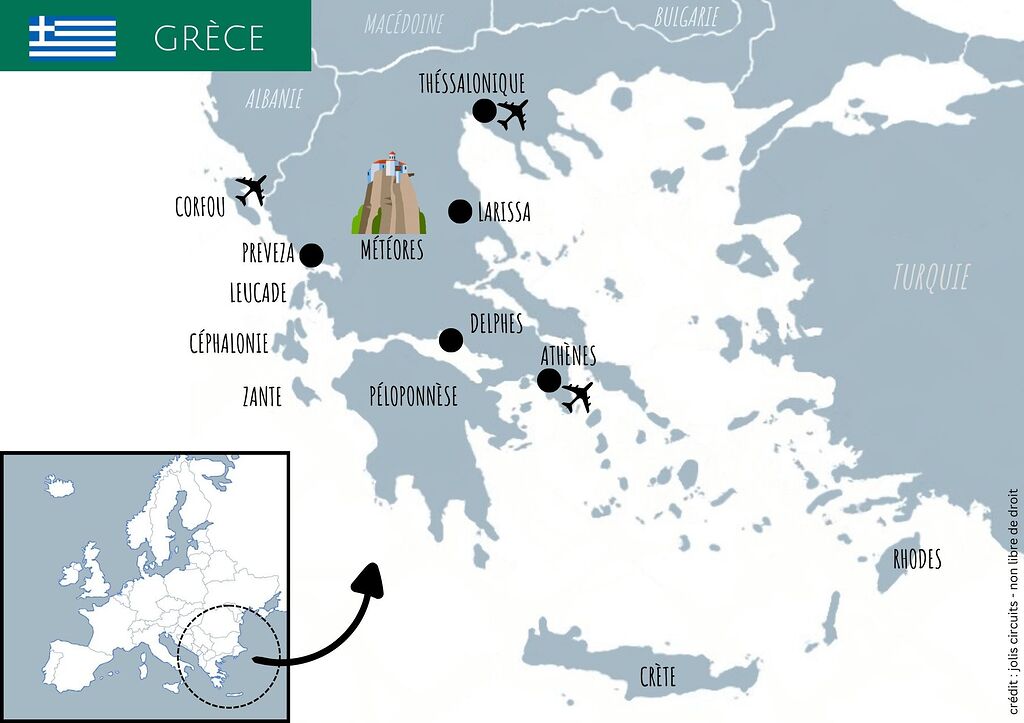 Carnet de voyage : les Météores en Grèce